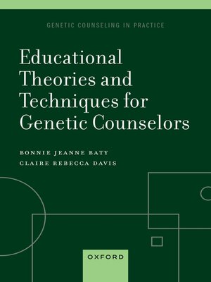 cover image of Educational Theories and Techniques for Genetic Counselors